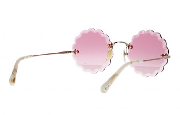 (W) Cermin Mata Bulat Chloe Pink - Rekaan Bergaya & Elegan. CH0047S-005 Sizing (W) Cermin Mata Bulat Chloe Pink - Rekaan Bergaya & Elegan. CH0047S-005