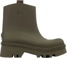 (Women) Chloe Round Toe Slip-On Rain Boots 'Green' CHC23A904FP3E4 (Women) Chloe Round Toe Slip-On Rain Boots 'Green' CHC23A904FP3E4