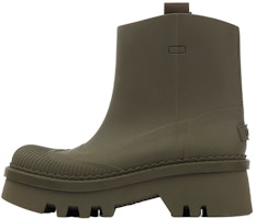 (Women) Chloe Round Toe Slip-On Rain Boots 'Green' CHC23A904FP3E4 (Women) Chloe Round Toe Slip-On Rain Boots 'Green' CHC23A904FP3E4