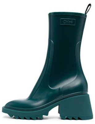 (Women) Chloe Rubber Ankle Boot 'Green Chelsea' CHC22A239Z2BET Buy (Women) Chloe Rubber Ankle Boot 'Green Chelsea' CHC22A239Z2BET