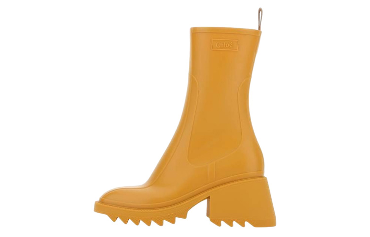 (Women) Chloe Rubber Slip-On Bootie 'Yellow' CHC22A239Z2770