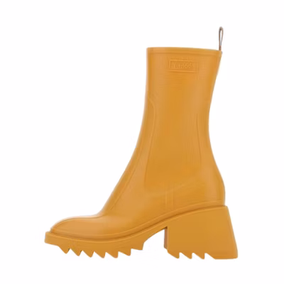 (W) Chloe Rubber Slip-On Bootie 'Yellow'