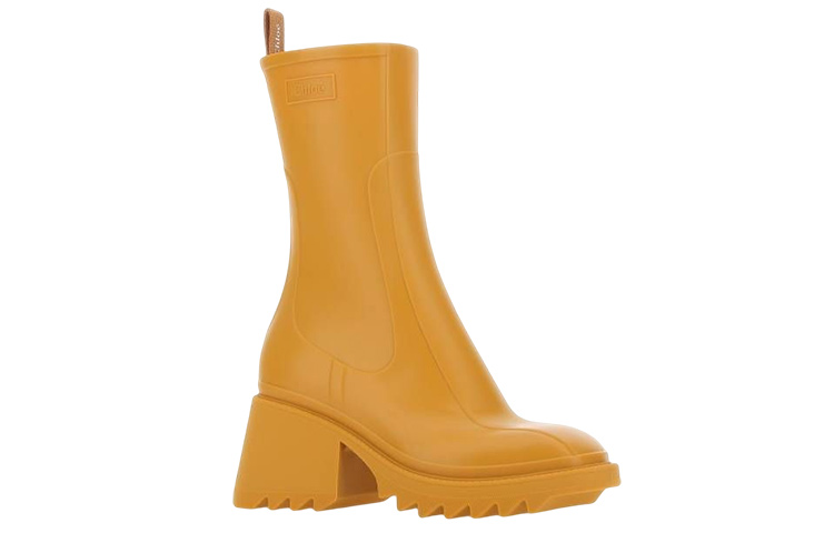 Shop (W) Chloe Botas Slip-On de Goma 'Amarillo' CHC22A239Z2770