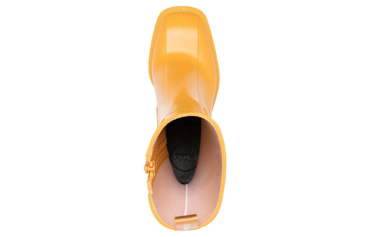 Purchase (W) Chloe Botas Slip-On de Goma 'Amarillo' CHC22A239Z2770