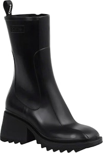 (W) Boot Tumit Chunky Slip-On Getah Chloe 'Hitam' CHC22A239Z2001 Order (W) Boot Tumit Chunky Slip-On Getah Chloe 'Hitam' CHC22A239Z2001