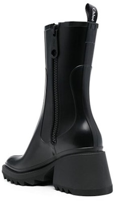 (W) Chloe黑色橡胶松紧带厚跟短靴 CHC22A239Z2001 Lookbook (W) Chloe黑色橡胶松紧带厚跟短靴 CHC22A239Z2001