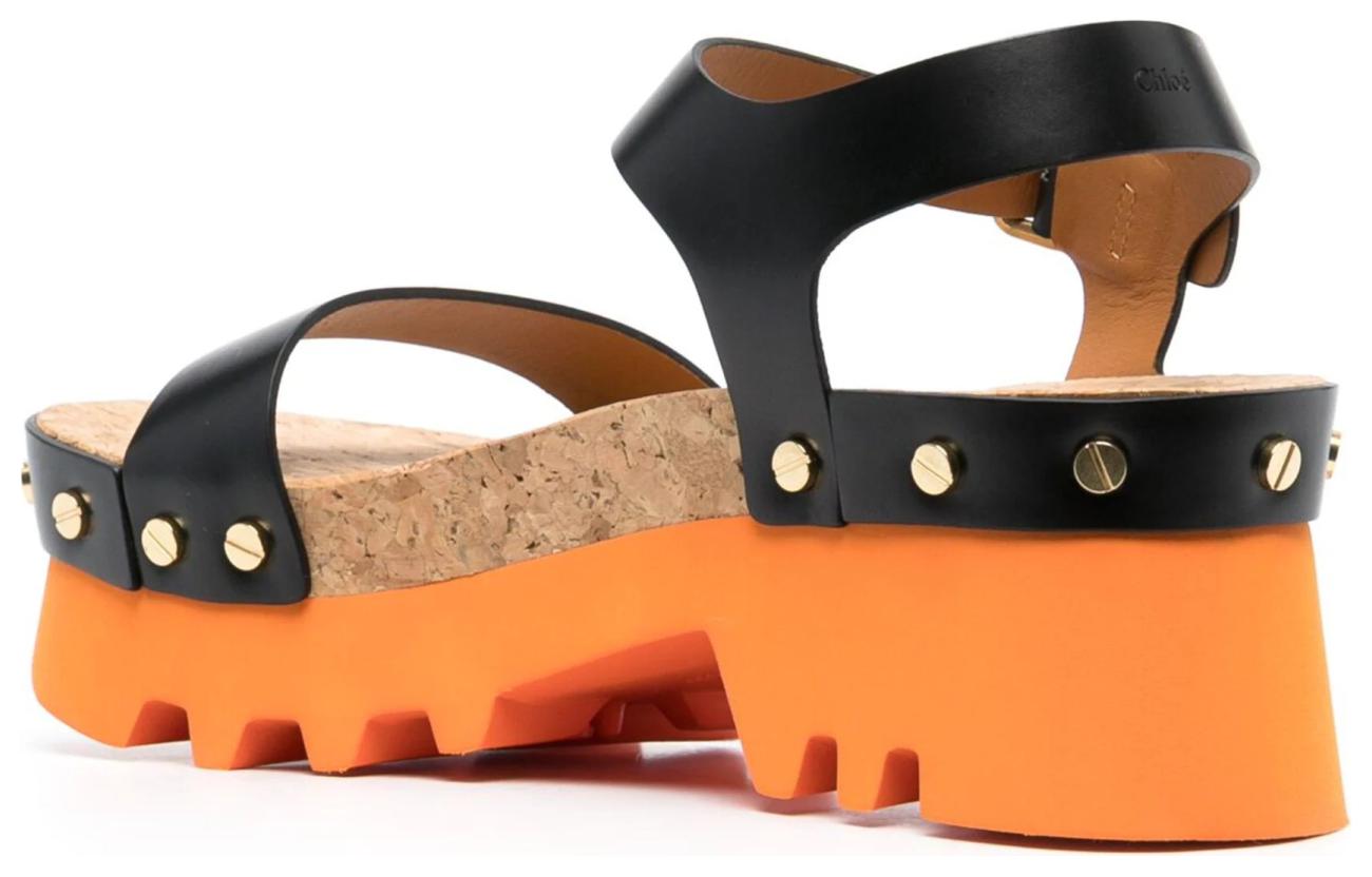 (W) Chloe Sandal 'Fashion CMFT Orange' 圖 5