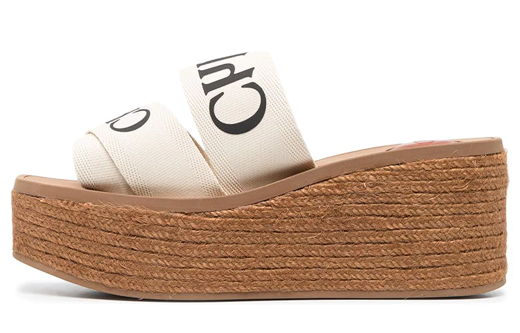 (Women) Chloe Sandal Platform 'White' CHC21U44908101