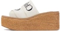 Buy (W) Sandal Chloe 'White Comfort Fashion' CHC22U449Z3101