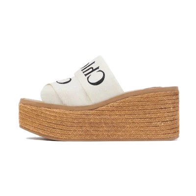 (W) Chloe Slide Sandal 'White CMFT Fashion'