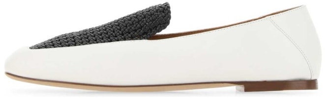 (Women) Chloe Slip-On 'Fashion Flat White' CHC23S805CC90K (Women) Chloe Slip-On 'Fashion Flat White' CHC23S805CC90K