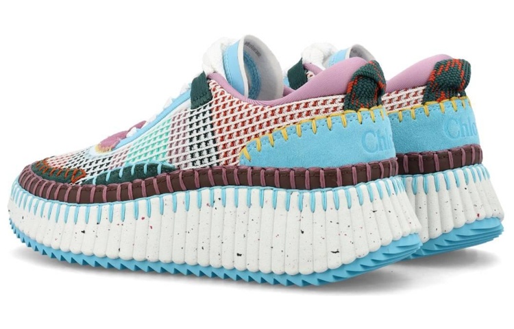 (W) Chloe Sneaker 'Blue Ribbon' 圖 4