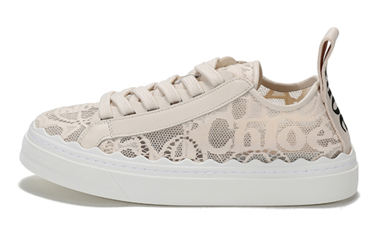 (Women) Chloe Sneaker 'Light Beige Lace-Up' CHC19U108D2-6J1