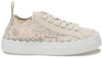 Lookbook (W) Sepatu Chloe 'Light Beige Lace-Up' CHC19U108D2-6J1