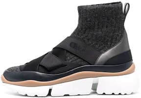 (Women) Chloe Sonnie Low 'Black Leather' CHC21A49033001 (Women) Chloe Sonnie Low 'Black Leather' CHC21A49033001
