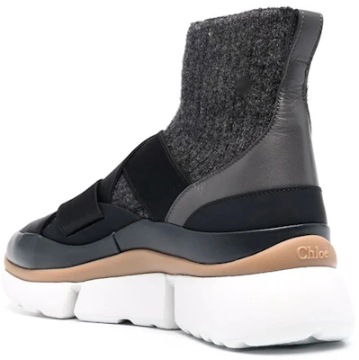 (W) Chloe Sonnie Low ''Zwart Leer'' CHC21A49033001 Lookbook (W) Chloe Sonnie Low ''Zwart Leer'' CHC21A49033001