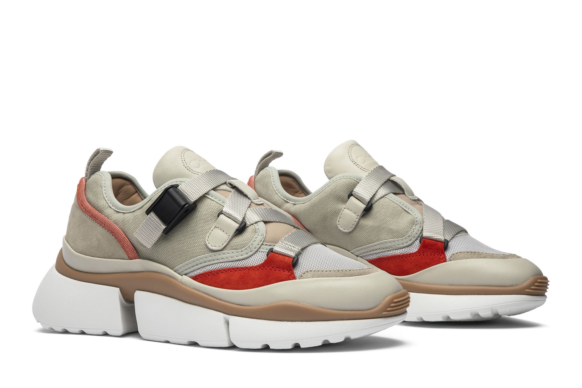 Cheap (W) Chloe Sonnie Low Top ''Hell-Eukalyptus'' CHC18A05118-38A