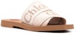 (W) Chloe Kasut Rata Hujung Petak Tanpa Belakang 'Beige' CHC23U188EF26Y
