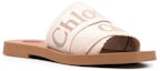 Lookbook (W) Chloe Kasut Rata Hujung Petak Tanpa Belakang 'Beige' CHC23U188EF26Y