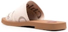 Shop (W) Chloe Kasut Rata Hujung Petak Tanpa Belakang 'Beige' CHC23U188EF26Y