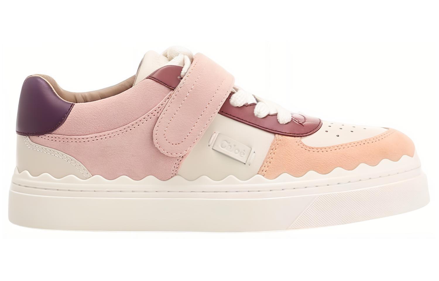 (W) Chloe Suede Fashion Sneaker 'Pink' 圖 2