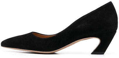 (Women) Chloe Suede High Heels 'Black Slip-On' CHC23S818CJOLI001 (Women) Chloe Suede High Heels 'Black Slip-On' CHC23S818CJOLI001