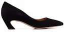 Order (W) Chloe Suède Hoge Hakken ''Zwart Slip-On'' CHC23S818CJOLI001
