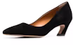 Lookbook (W) Chloe Suède Hoge Hakken ''Zwart Slip-On'' CHC23S818CJOLI001