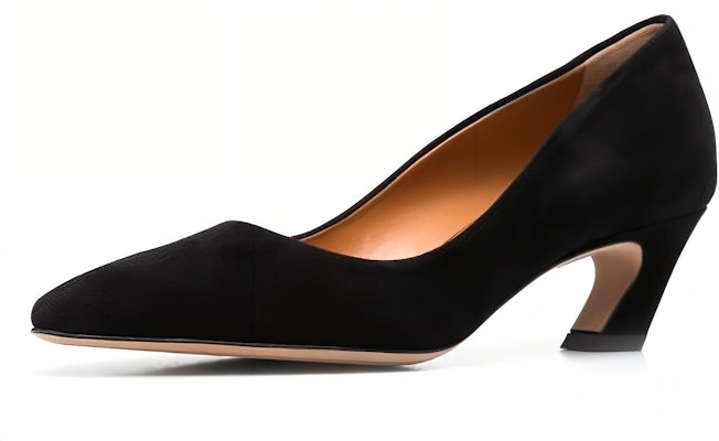 (Women) Chloe Suede High Heels 'Black Slip-On' CHC23S818CJOLI001 Lookbook (Women) Chloe Suede High Heels 'Black Slip-On' CHC23S818CJOLI001