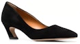 Shop (W) Chloe Tumit Tinggi Suede 'Slip-On Hitam' CHC23S818CJOLI001