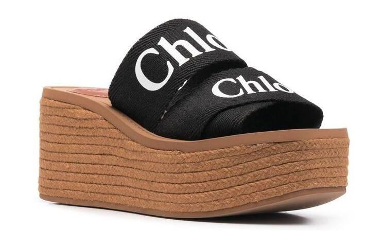 (W) Chloe Thick-Soled Slide 'Black Brown' 圖 2