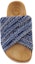 Lookbook (W) Sandal Tapak Tebal Chloe 'Biru Coklat' CHC22A695AO4ZA