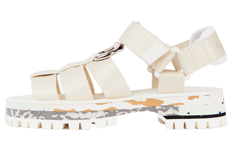 Buy (W) クロエ ベルクロ サンダル (ホワイト) CHC23U849DG00L