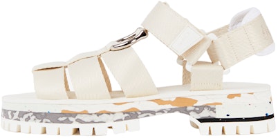 (Women) Chloe Velcro Fashion Sandals 'White' CHC23U849DG00L (Women) Chloe Velcro Fashion Sandals 'White' CHC23U849DG00L