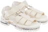 Lookbook (W) Sandal Fesyen Chloe Velcro 'Putih' CHC23U849DG00L