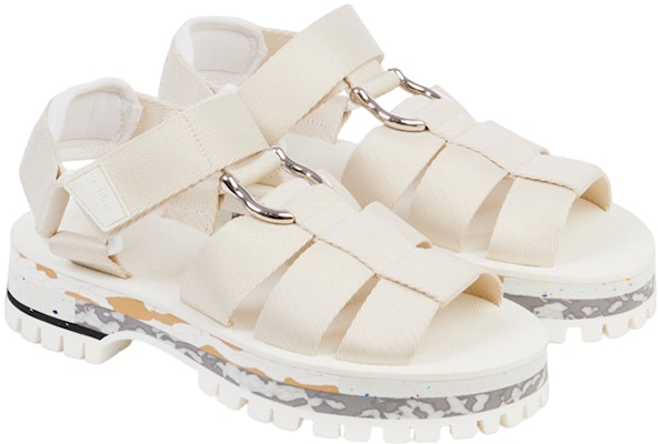 (Women) Chloe Velcro Fashion Sandals 'White' CHC23U849DG00L Lookbook (Women) Chloe Velcro Fashion Sandals 'White' CHC23U849DG00L