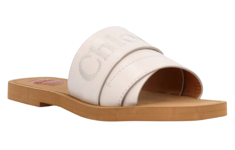 (W) Chloe Woody Calfskin Slider 'White Logo' 圖 2
