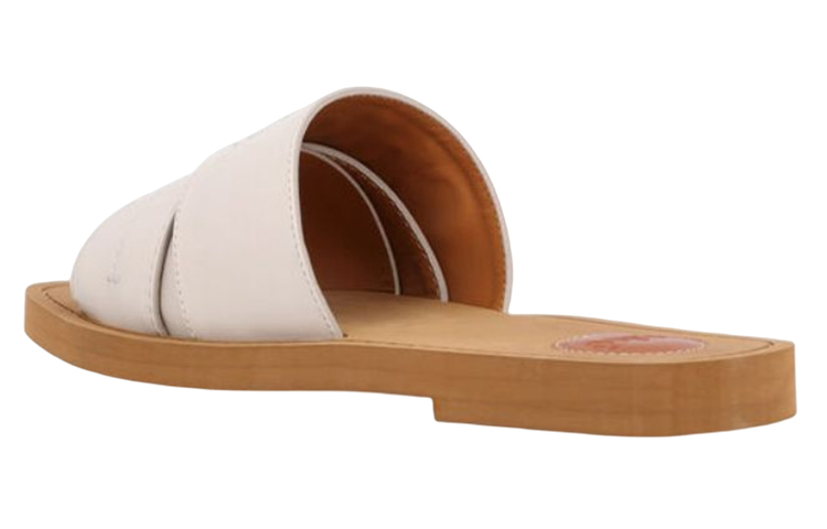 (W) Chloe Woody Calfskin Slider 'White Logo' 圖 4