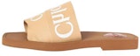 Buy (W) Chloe Woody Canvas Slide 'Beige' - Selipar Kanvas Chloe Woody 'Beige' CHC19U18808275