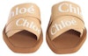 Lookbook (W) Chloe Woody Canvas Slide 'Beige' - Selipar Kanvas Chloe Woody 'Beige' CHC19U18808275