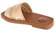 Shop (W) Chloe Woody Canvas Slide 'Beige' - Selipar Kanvas Chloe Woody 'Beige' CHC19U18808275