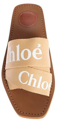 (W) Chloe Woody Sandalo in Tela ''Beige'' CHC19U18808275 Purchase (W) Chloe Woody Sandalo in Tela ''Beige'' CHC19U18808275