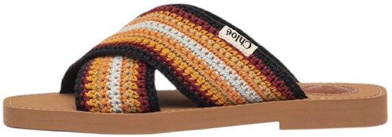 (Women) Chloe Woody Crochet 'Brown' CHC22S597X32ZA (Women) Chloe Woody Crochet 'Brown' CHC22S597X32ZA
