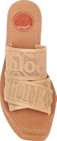 Shop (W) Chloe Woody Espadrille Wedge 'Beige Lace' Wanita CHC22S449D2268