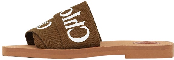 (Women) Chloe Woody Flat Mules 'Brown Fashion' CHC19U18808-20F (Women) Chloe Woody Flat Mules 'Brown Fashion' CHC19U18808-20F