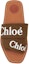 Shop (W) Chloe Woody Flat Mules 'Coklat Fesyen' CHC19U18808-20F