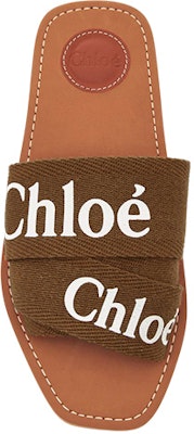 (W) 끌로에 우디 플랫 뮬 "브라운 패션" CHC19U18808-20F Shop (W) 끌로에 우디 플랫 뮬 "브라운 패션" CHC19U18808-20F