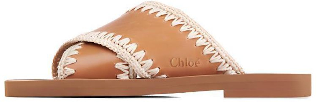 (W) Chloe Woody Selipar Kulit 'Coklat Jahitan' CHC22S592X5210 Buy (W) Chloe Woody Selipar Kulit 'Coklat Jahitan' CHC22S592X5210