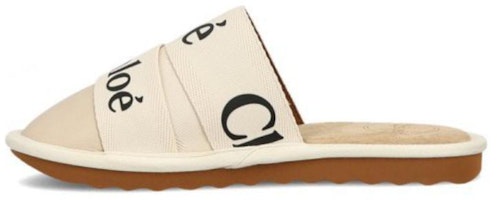 (Women) Chloe Woody Slide 'Beige' CHC21A489R4-101 (Women) Chloe Woody Slide 'Beige' CHC21A489R4-101