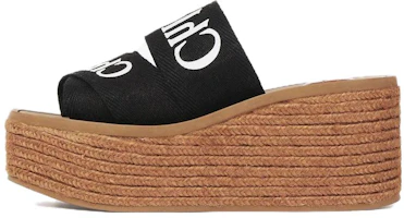(Women) Chloe Woody Slide 'Black Fashion Comfort' CHC22U449Z3001 (Women) Chloe Woody Slide 'Black Fashion Comfort' CHC22U449Z3001